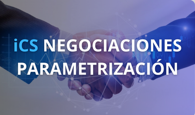 ICS NEGOCIACIONES - PARAMETRIZACIÓN